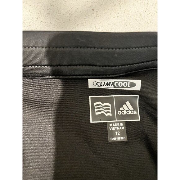 Adidas Women's Size 12 Skort Black Climacool Pull On Golf Tennis Athleticwear - Picture 4 of 7